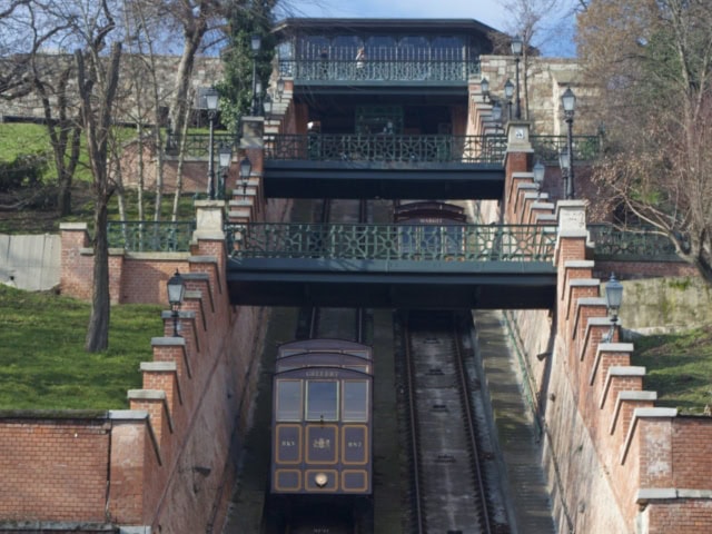Standseilbahn Budav&aacute;ri Sikl&oacute; Budapest